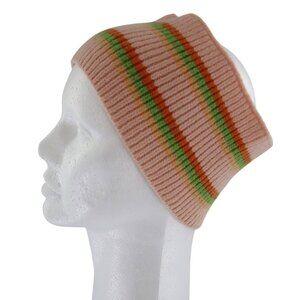 Urban Outfitters Knit Headband Womens O/S Pink Retro Boho Athleisure Y2K 70's